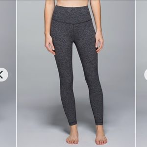Lululemon High Times Herringbone leggings, size 4